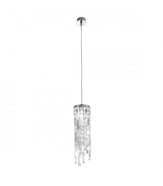 Suspension Prisma 1 ampoule Chrome