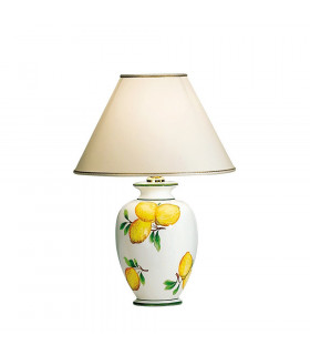 Table lamp Giardino 24 carat gold plated Polished gold 1 bulb 43cm