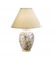 Table lamp Giardino 24 carat gold plated Polished gold 1 bulb 68cm