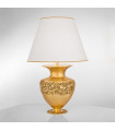 Lampe de table Anfora 24 carats d'or 1 ampoule 90cm