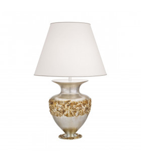Tischlampe Anfora Chrom 1 Glühbirne 90cm