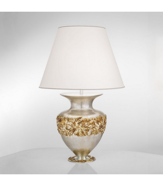 Sobremesa Anfora Cromo 1 bombilla 90cm