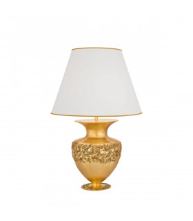 Anfora table lamp 24 carat gold 1 bulb 65cm