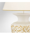 Lampe de table Anfora blanc 1 ampoule 65cm