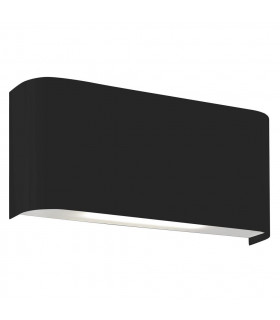 Wall light Match Box Aluminum, black iron 2 bulbs 8cm