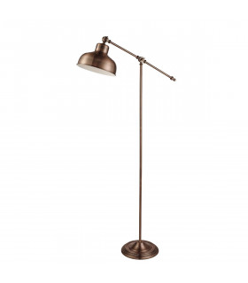 Macbeth copper desk lamp 1 bulb 135cm