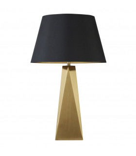 Maldon 1-Light Black Gold Table Lamp