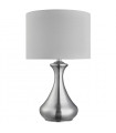 Lampe de table Touch Argent satiné 1 ampoule 40cm