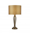 Table lamp Table Mild steel Antique brass 1 bulb 60cm