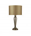 Table lamp Table Mild steel Antique brass 1 bulb 60cm