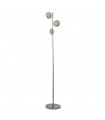 Lampadaire Quartz Verre,acier inoxydable,acier doux Chrome,Transparent