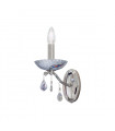 Carmen Chrome wall light 1 bulb 16cm