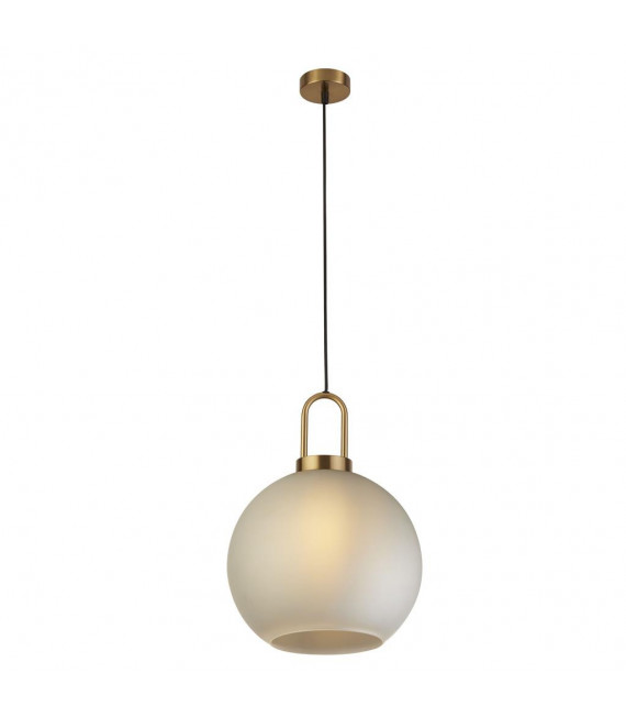 Ciondolo bucaneve Vetro, acciaio dolce Ottone, vetro acidato 1 lampadina 41cm