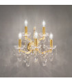 Wall light Schönbrunn 24 carat gold 5 bulbs 37cm