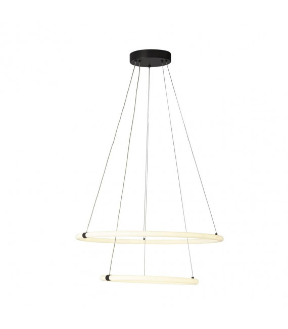 Revolve Integrated LED Ceiling Light Acrylic,White Mild Steel,Matte Black