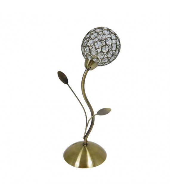 Design lamp Bellis Glass, mild steel Antique brass 1 bulb 38cm