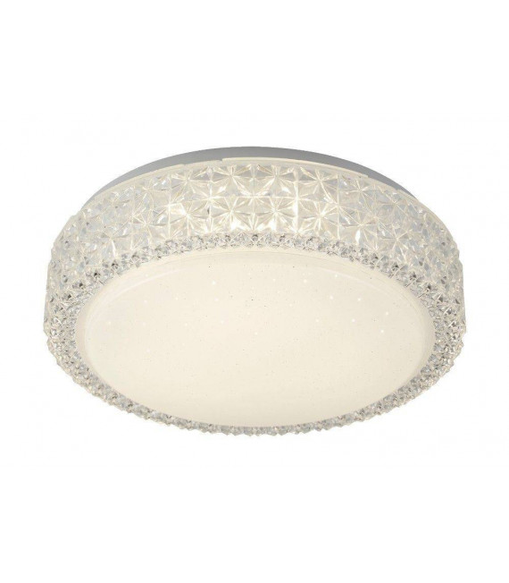 Plafoniera a filo Acciaio bianco 1 lampadina 9cm