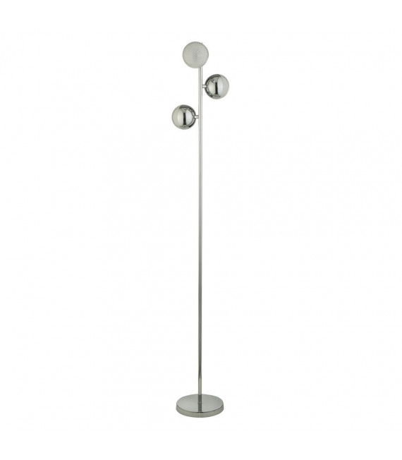 Floor lamp Marbles Mild steel Chrome 3 bulbs 152cm