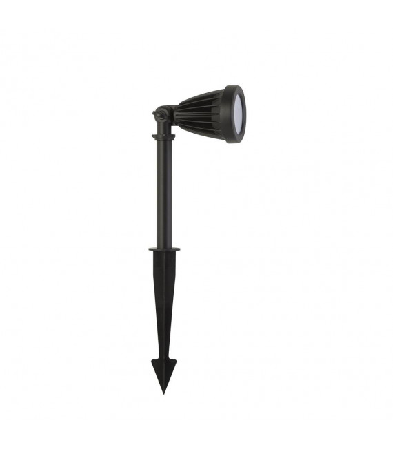 Estaca de jardín Spikey Vidrio, plástico, metal Aluminio fundido blanco, negro, transparente 25 cm