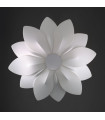 Wall light Fiore Mat white 6 bulbs 226cm