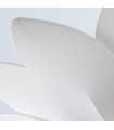 Plafonnier Fiore blanc 7 ampoules 226cm