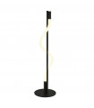 Built-in LED Lamp Silicone Snake,White Mild Steel,Matte Black