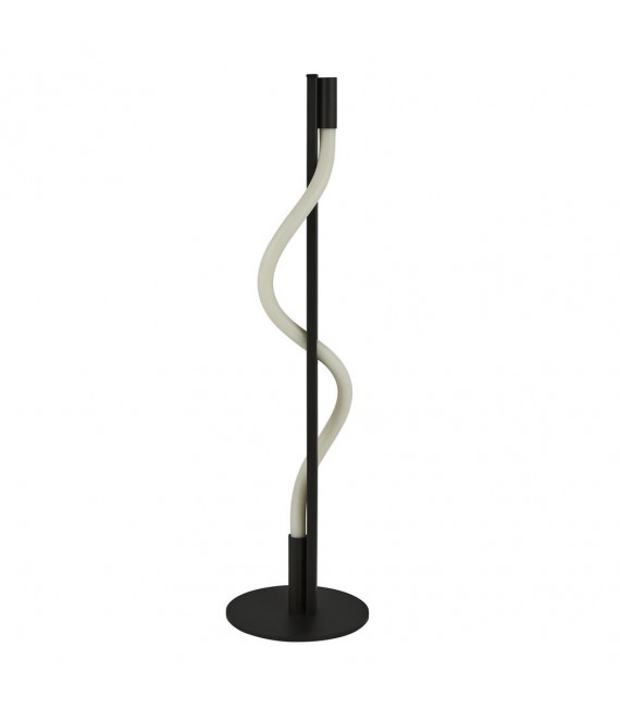 Built-in LED Lamp Silicone Snake,White Mild Steel,Matte Black