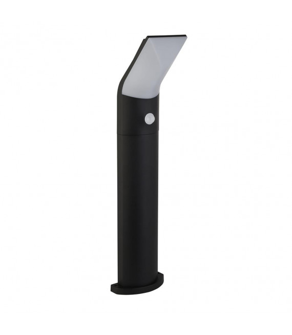 Copenhagen garden bollard Plastic, Aluminum metal casting Black, opal white