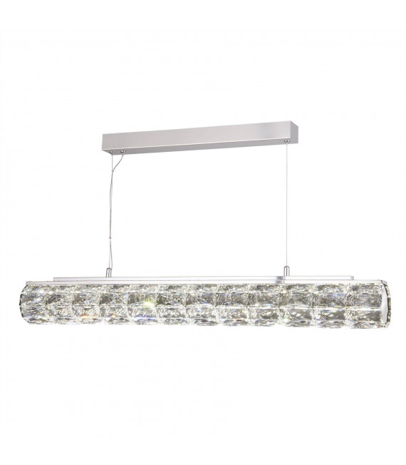 Remy pendant lamp 1 bulb Steel Chrome