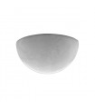 Wall light Bisquitte Silver leaf 1 bulb 11cm