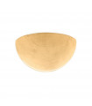 Wall light Bisquitte Gold 1 bulb 11cm