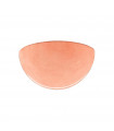 Wall light Bisquitte Copper leaf 1 bulb 11cm