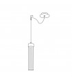Raggio design pendant lamp Gold leaf 1 bulb 28cm