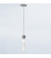 Raggio designer pendant lamp Silver leaf 1 bulb 28cm