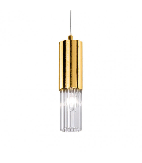 Design suspension Giro 1 bulb Gold leaf