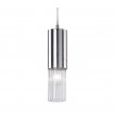 Design suspension Giro 1 bulb Silver leaf