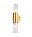Giro gold leaf wall light 2 bulbs 36cm