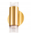 Applique murale Giro Feuille d'or 2 ampoules 36cm