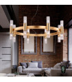 Applique murale Giro 16 ampoules Feuille d'or