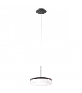 Suspension Solis 1 ampoule Brun brossé