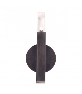 Aplique Spigolo Marrón Cepillado 1 bombilla 29,5cm