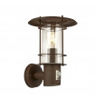 Lanterne de jardin Edgeware Acier inoxydable Brun rouille 1 ampoule 32,1cm