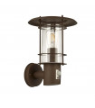 Lanterne de jardin Edgeware Acier inoxydable Brun rouille 1 ampoule 32,1cm
