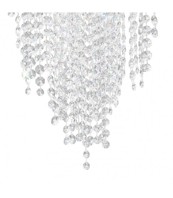 Plafonnier Design Fonte 4 ampoules Cuivre