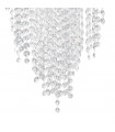Plafonnier Design Fonte 4 ampoules Cuivre