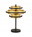 Lampe LED intégré Hive Acier doux,Aluminium Laiton poli,or,Noir mat 3 ampoules 43,5cm