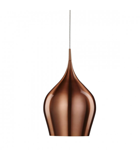 Ciondolo Rame Vibrante 1 lampadina 160cm