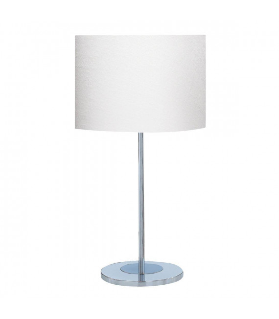 Lampe de table Carter Chrome 1 ampoule 62cm