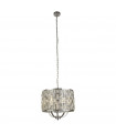 Bijou pendant light Mild steel Chrome 5 bulbs 37cm