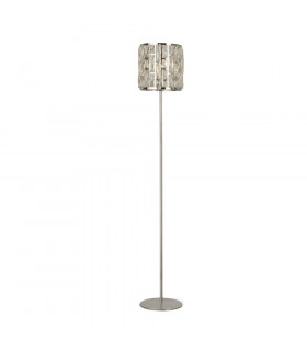 Lámpara Jewel Design Acero Dulce Cromado 1 bombilla 155cm